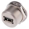 RS PRO Konektor USB, řada: GTC Sealed Vnitřní, počet portů: 1portový, orientace těla: Rovný USB typu A, 500 V, Panel, RS PRO Konektor USB, řada: GTC Sealed Vnitřní, počet portů: 1portový, orientace těla: Rovný USB typu A, 500 V, Panel,