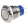 RS PRO Tlačítkový spínač IP67 DPDT Panel Okamžité Osvětlené 19.2 mm 5 A, barva LED: Žlutá 250 V ac RS PRO Tlačítkový spínač IP67 DPDT Panel Okamžité Osvětlené 19.2 mm 5 A, barva LED: Žlutá 250 V ac