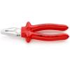 Kombinované kleště 1, celková délka: 200mm, Nástrojová ocel speciální kvality Knipex Splňuje normu VDE/1000V Kombinované kleště 1, celková délka: 200mm, Nástrojová ocel speciální kvality Knipex Splňuje normu VDE/1000V