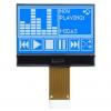 Monochromatický LCD displej MCCOG128064B12W-BNMLW, řada: MCCOG128064B12W-BNMLW Grafické podsvícení LED Bílá 128 x 64