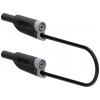 Electro PJP 2710-IEC-CD1-25N měřicí kabel lamelová zástrčka 4 mm lamelová zástrčka 4 mm 25 cm černá 1 ks Electro PJP 2710-IEC-CD1-25N měřicí kabel lamelová zástrčka 4 mm lamelová zástrčka 4 mm 25 cm černá 1 ks