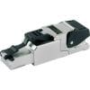 Telegärtner 100023039, RJ45 konektor, zástrčka, rovná, kov, 1 ks