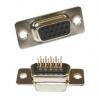 Norcomp Konektor D-Sub, řada: 180, počet kontaktů: 15, orientace těla: Rovný 2.29 mm, Montáž do panelu Vnější, Norcomp Konektor D-Sub, řada: 180, počet kontaktů: 15, orientace těla: Rovný 2.29 mm, Montáž do panelu Vnější,