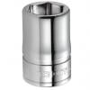 Zásuvka 3/8 in pohon 15 mm 6 bodů Čtvercový, celková délka: 12mm Facom Zásuvka 3/8 in pohon 15 mm 6 bodů Čtvercový, celková délka: 12mm Facom