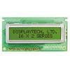 Monochromatický LCD displej Alfanumerické podsvícení LED Žlutá Paralelní Displaytech Zelená 2 x 16