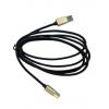 RS PRO Kabel USB do zásuvky IC Vnější, A: USB typu A, 2 m Vnější, Černá, B: USB B