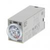 Omron Časovací relé, řada: H3Y-2 Lišta DIN DPDT 2kontaktové 125 V dc 200V ac, 230 V ac 1 funkce zásuvné 0.04 to 30 s