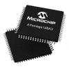 Microchip Mikrokontrolér ATXMEGA128A3-AU 16 bit AVR 32 MHz 128kB Blesk 8 kB RAM, počet kolíků: 64 kolíkový, TQFP