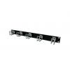 Rittal Panel správy kabelů for use with Horizontální správa propojovacích kabelů, Ocel 5 43 mm 19in Rittal Panel správy kabelů for use with Horizontální správa propojovacích kabelů, Ocel 5 43 mm 19in