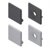 Bosch Rexroth Obdélníková krytka Krytka, Polypropylen barva Šedá, pasuje do profilu: 50 x 50 mm, pasuje do drážky : 10 Bosch Rexroth Obdélníková krytka Krytka, Polypropylen barva Šedá, pasuje do profilu: 50 x 50 mm, pasuje do drážky : 10