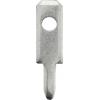 Vogt Verbindungstechnik 378008.61 faston zástrčka Šířka zástrčky: 2.8 mm Tloušťka konektoru: 0.8 mm 180 ° bez izolace kov 100 ks