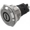 EAO Tlačítkový spínač, řada: 82 IP65, IP67 SPDT Panel Okamžité 22.3 mm 3A 240 V dc 240 V ac EAO Tlačítkový spínač, řada: 82 IP65, IP67 SPDT Panel Okamžité 22.3 mm 3A 240 V dc 240 V ac