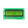 Monochromatický LCD displej, řada: 162H Alfanumerické podsvícení LED Zelená, Žlutá Displaytech Zelená 2 x 16
