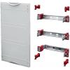 Rittal SV 9666.220 přístrojová lišta - modul ocelový plech šedobílá (RAL 7035) (š x v) 500 mm x 450 mm 1 ks Rittal SV 9666.220 přístrojová lišta - modul ocelový plech šedobílá (RAL 7035) (š x v) 500 mm x 450 mm 1 ks