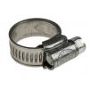 Hadicová a stahovací spona Šnekový převod, Nerezová ocel Šroub s šestihrannou hlavou RS PRO 20 mm (vnitřní prům.)