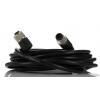 Kabel ovladače snímače, A: Vnitřní, A: Pravoúhlý 8, B: M12, B: Vnější, 30V 8, IP67, řada: RS PRO RS PRO 5 m Kabel ovladače snímače, A: Vnitřní, A: Pravoúhlý 8, B: M12, B: Vnější, 30V 8, IP67, řada: RS PRO RS PRO 5 m