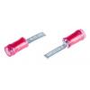 Krimpovací plochá svorka, řada: PIDG, Izolované délka čepele 12.4 mm, Červená, max. AWG: 16 AWG, min. AWG: 22 AWG, TE Krimpovací plochá svorka, řada: PIDG, Izolované délka čepele 12.4 mm, Červená, max. AWG: 16 AWG, min. AWG: 22 AWG, TE
