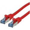 Roline 21.15.2815 RJ45 síťové kabely, propojovací kabely CAT 6A S/FTP 5.00 m červená (jasná) dvoužilový stíněný, bez halogenů, samozhášecí 1 ks Roline 21.15.2815 RJ45 síťové kabely, propojovací kabely CAT 6A S/FTP 5.00 m červená (jasná) dvoužilový stíněný, bez halogenů, samozhášecí 1 ks