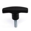 Madlo skříňky barva Černá, Termoplast, Matný, délka: 71 mm x 22 mm x 19mm RS PRO Madlo skříňky barva Černá, Termoplast, Matný, délka: 71 mm x 22 mm x 19mm RS PRO