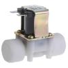 Elektromagnetický ventil 24 V na vodu, G3/4", NC, plastový Elektromagnetický ventil 24 V na vodu, G3/4", NC, plastový