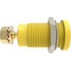 Schützinger DI SEB 9424 Au / GE bezpečnostní vestavná zásuvka 4 mm Rovná žlutá 1 ks Schützinger DI SEB 9424 Au / GE bezpečnostní vestavná zásuvka 4 mm Rovná žlutá 1 ks