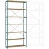 Manuflex RP1627.5021 základní modul regálu oddělení , (š x v x h) 1250 x 2000 x 500 mm, dřevěná podlaha