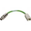 HARTING Cat5 Ethernetové kabely, Zelená, Polyuretan, A: M12 200 mm Vnitřní, B: RJ45 Vnitřní HARTING Cat5 Ethernetové kabely, Zelená, Polyuretan, A: M12 200 mm Vnitřní, B: RJ45 Vnitřní