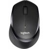 Logitech M330 Silent Plus optická myš, přenos bezdrátový, 3 tlačítko, 1000 dpi, černá