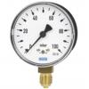Tlakoměr Se závitem 9071385 63 mm G 1/4 Ocel, 60 °C 0.06 bar 0 bar WIKA