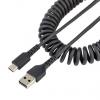 StarTech.com Kabel USB do zásuvky IC Vnější, řada: R2ACC, A: USB typu C, 0.5 m Vnější, Černá, B: USB typu A StarTech.com Kabel USB do zásuvky IC Vnější, řada: R2ACC, A: USB typu C, 0.5 m Vnější, Černá, B: USB typu A