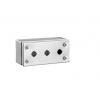 Rittal Nástěnná krabice, řada: SM IP66 Nerezová ocel 304 RAL 5010 220 mm 100 mm 90 mm