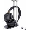 Yealink BH 76 Plus Headset otevřená (On Ear) Bluetooth® černá telefon