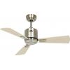 CasaFan ECO NEO III 92 MA-AH/BU WiFi Flügel Ahorn/Buche stropní ventilátor 12 W (Ø x v) 92 cm x 360 mm starožitná mosaz s dálkovým ovládáním, s časovačem,