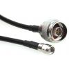 Koaxiální kabel, řada: Cable Assembly, Černá Vnější, A: Typ N Vnější, B: SMA 500 mm Radiall Koaxiální kabel, řada: Cable Assembly, Černá Vnější, A: Typ N Vnější, B: SMA 500 mm Radiall