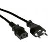 Value 19.99.1220 napájecí kabel černá 1.80 m Value 19.99.1220 napájecí kabel černá 1.80 m