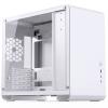 Jonsbo Jonsbo U4 Mini Micro-ATX-Gehäuse, Tempered Glass - weiß micro tower pouzdro, herní pouzdro, PC skříň bílá