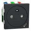Zásuvka Antracitová 2cestná Polykarbonát 10A Vnitřní IEC 60884-1 Schneider Electric Zásuvka Antracitová 2cestná Polykarbonát 10A Vnitřní IEC 60884-1 Schneider Electric