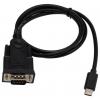 RS PRO Kabel USB Vnější, A: USB typu C, 1 m Vnější, Černá, B: DB9 RS PRO Kabel USB Vnější, A: USB typu C, 1 m Vnější, Černá, B: DB9