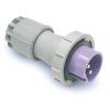 RS PRO Průmyslový napájecí konektor, řada: RS PRO, IP67, Kabel, orientace těla: Rovný barva Purpurová, 20V, 25 V 16A