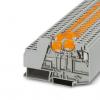 Phoenix Contact Svorkovnice odpojitelná nožem 3005808, řada: ZDMTK 2.5-TWIN, 400V Šedá 1.5mm² 2 Pružinová klec Phoenix Contact Svorkovnice odpojitelná nožem 3005808, řada: ZDMTK 2.5-TWIN, 400V Šedá 1.5mm² 2 Pružinová klec