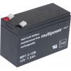 multipower MP7,2-12B MP7.2-12B olověný akumulátor 12 V 7.2 Ah olověný se skelným rounem (š x v x h) 65 x 102 x 151 mm póly kontaktu bezúdržbové, nepatrné