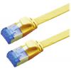 Value 21.99.2132 RJ45 síťové kabely, propojovací kabely CAT 6A F/UTP 2.00 m žlutá stíněný, plochý, pozlacené kontakty 1 ks Value 21.99.2132 RJ45 síťové kabely, propojovací kabely CAT 6A F/UTP 2.00 m žlutá stíněný, plochý, pozlacené kontakty 1 ks