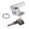Zámková vložka S klíčem, Klíč, Nerezová ocel, hloubka od panelu k jazýčku: 22 mm, Chromová 19.1 x 16 mm Euro-Locks a Zámková vložka S klíčem, Klíč, Nerezová ocel, hloubka od panelu k jazýčku: 22 mm, Chromová 19.1 x 16 mm Euro-Locks a