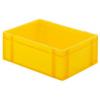 204023 stohovací zásobník vhodné pro potraviny (d x š x v) 400 x 300 x 145 mm žlutá 4 ks