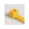 Stahovací páska Nerozpojitelné 116-15014 T150R(H)-PA66-YE 365 mm 7.6mm Žlutá Nylon 66 HellermannTyton