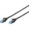 Digitus DK-1531-020/BL RJ45 síťové kabely, propojovací kabely CAT 5e SF/UTP 2.00 m černá kroucené páry 1 ks Digitus DK-1531-020/BL RJ45 síťové kabely, propojovací kabely CAT 5e SF/UTP 2.00 m černá kroucené páry 1 ks