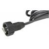 Amphenol Industrial Konektor USB, řada: UA Vnější, počet portů: 1portový, orientace těla: Rovný USB typu A na A, 100V,