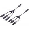 BKL Electronic 2800021 3/1 Y-zástrčka 4 mm² Délka kabelu 0.30 m BKL Electronic 2800021 3/1 Y-zástrčka 4 mm² Délka kabelu 0.30 m