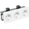 OBO Bettermann 6121032 přístrojová zásuvka (š x v) 82 mm x 71 mm 1 ks bílá OBO Bettermann 6121032 přístrojová zásuvka (š x v) 82 mm x 71 mm 1 ks bílá