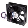 ebm-papst Axiální ventilátor, řada: 3400 N, průtok vzduchu: 94 m³/h 2.5 W 12V dc 208 mA IP68 92 mm 92mm 25.4 mm